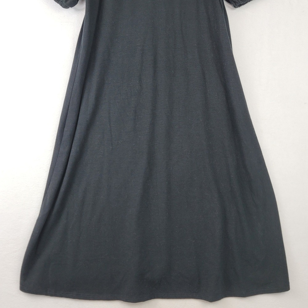 Liz Lange Maternity for Target Black Puff Sleeve Scoop Neck Dress Small 2027 - Picture 4 of 16